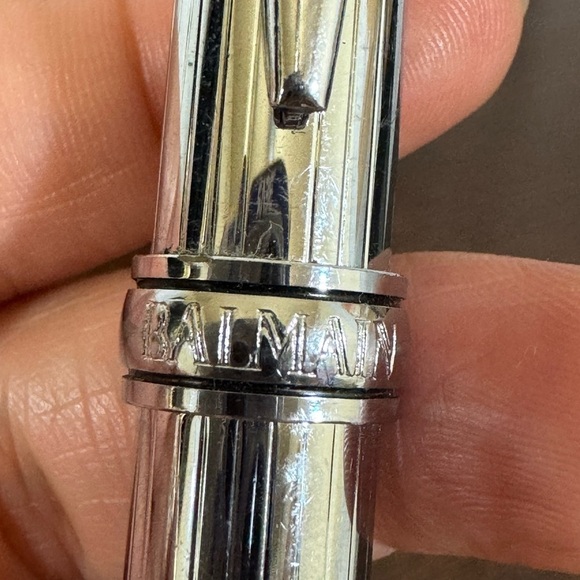 Balmain Silver Private Banking Promotional Executive Pen - Picture 1 of 8